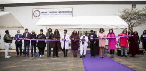 Ribbon Cutting for Family Christian Health Center's Maternal Health Clinic