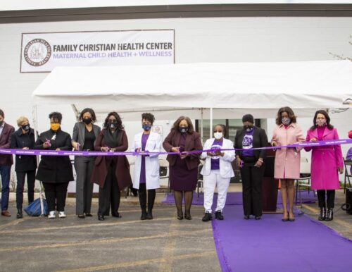 Ribbon Cutting for Family Christian Health Center's Maternal Health Clinic
