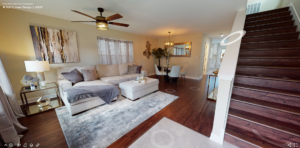 Interior of Lawndale Christian Development Corporation model home at 1621 S. Avers Ave.