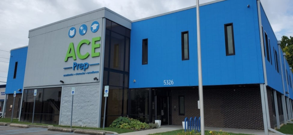 Exterior of ACE Prep Academy in Indianapolis